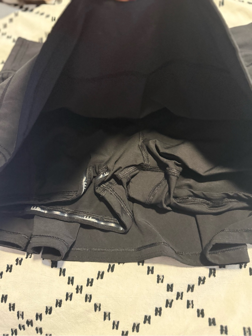 lululemon athletica Black Athletic Skirt with Built-In Shorts - Picture 4 of 4
